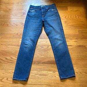 EUC Madewell high-rise slim boyjean. Size 25.